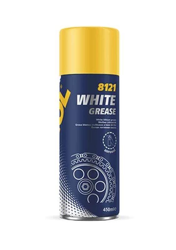 MANNOL WHITE GREASE 450ML - bílá mazivo univerzální (sprej) (8121) - karton 24 kusů (set)